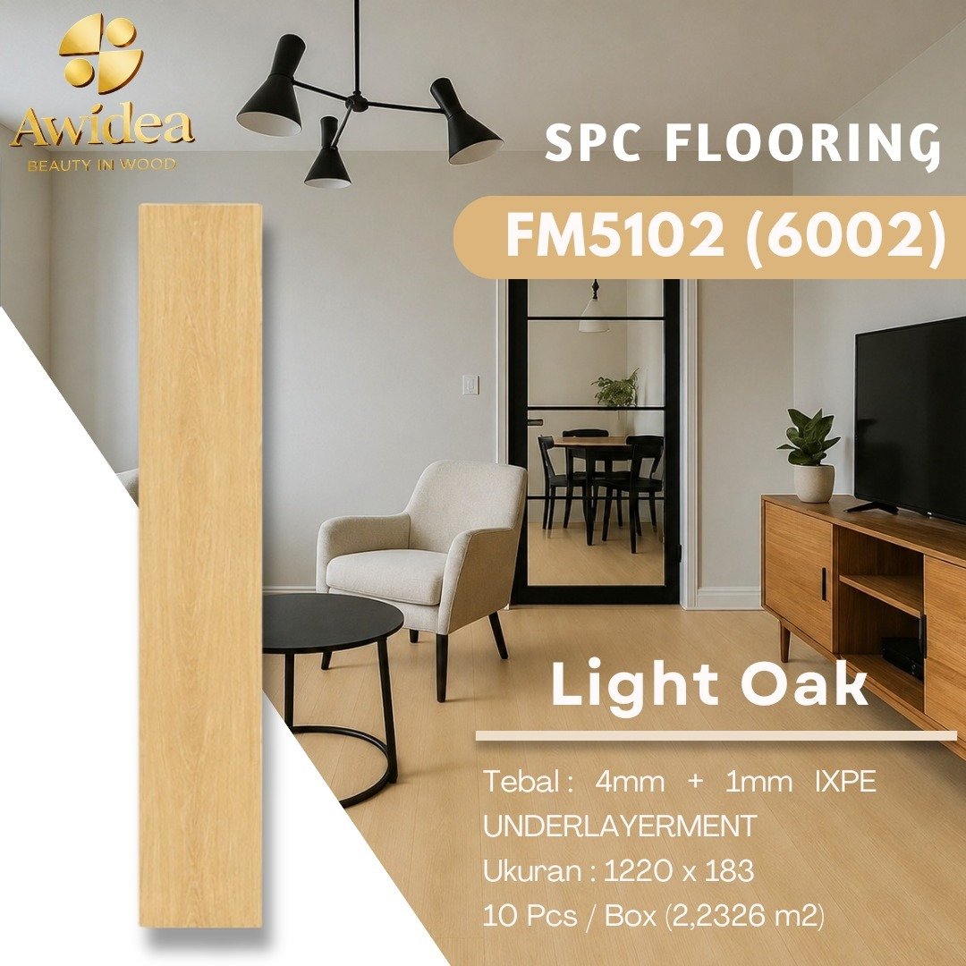 SPC Flooring Light Oak AWIDEA